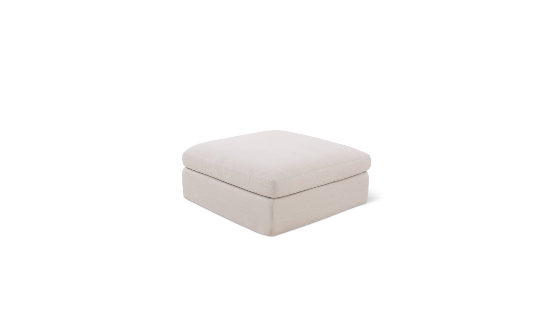 Pouf Get Together™, grand modèle, couleur argile
