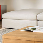 Pouf Get Together™, grand modèle, couleur argile