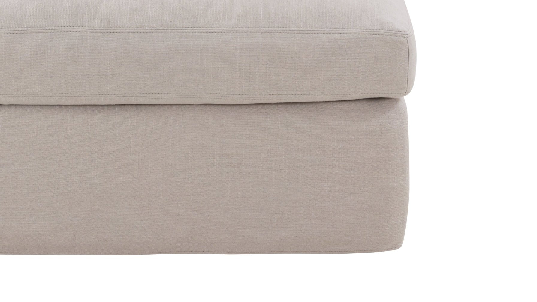 Pouf Get Together™, grand modèle, couleur argile