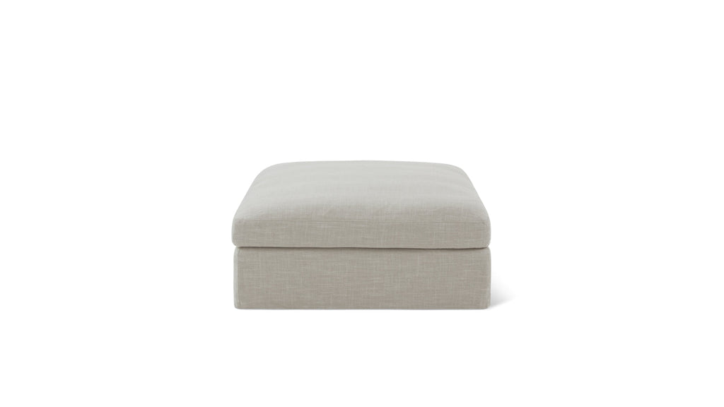 Pouf Get Together™, grand modèle, couleur galets clairs
