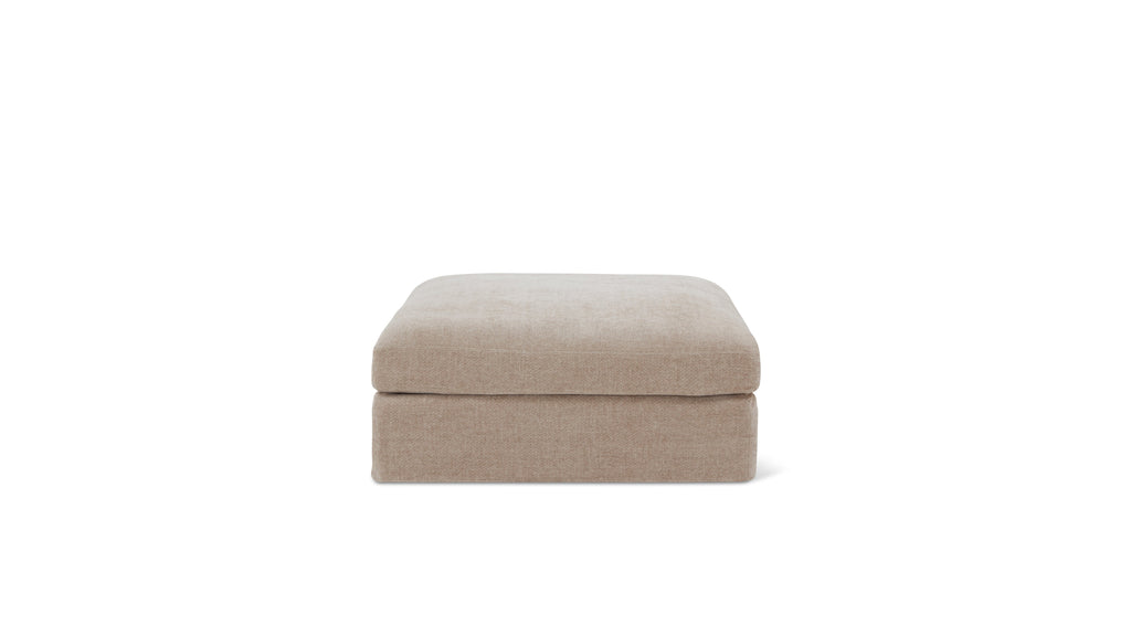 Pouf Get Together™, grand modèle, couleur champagne