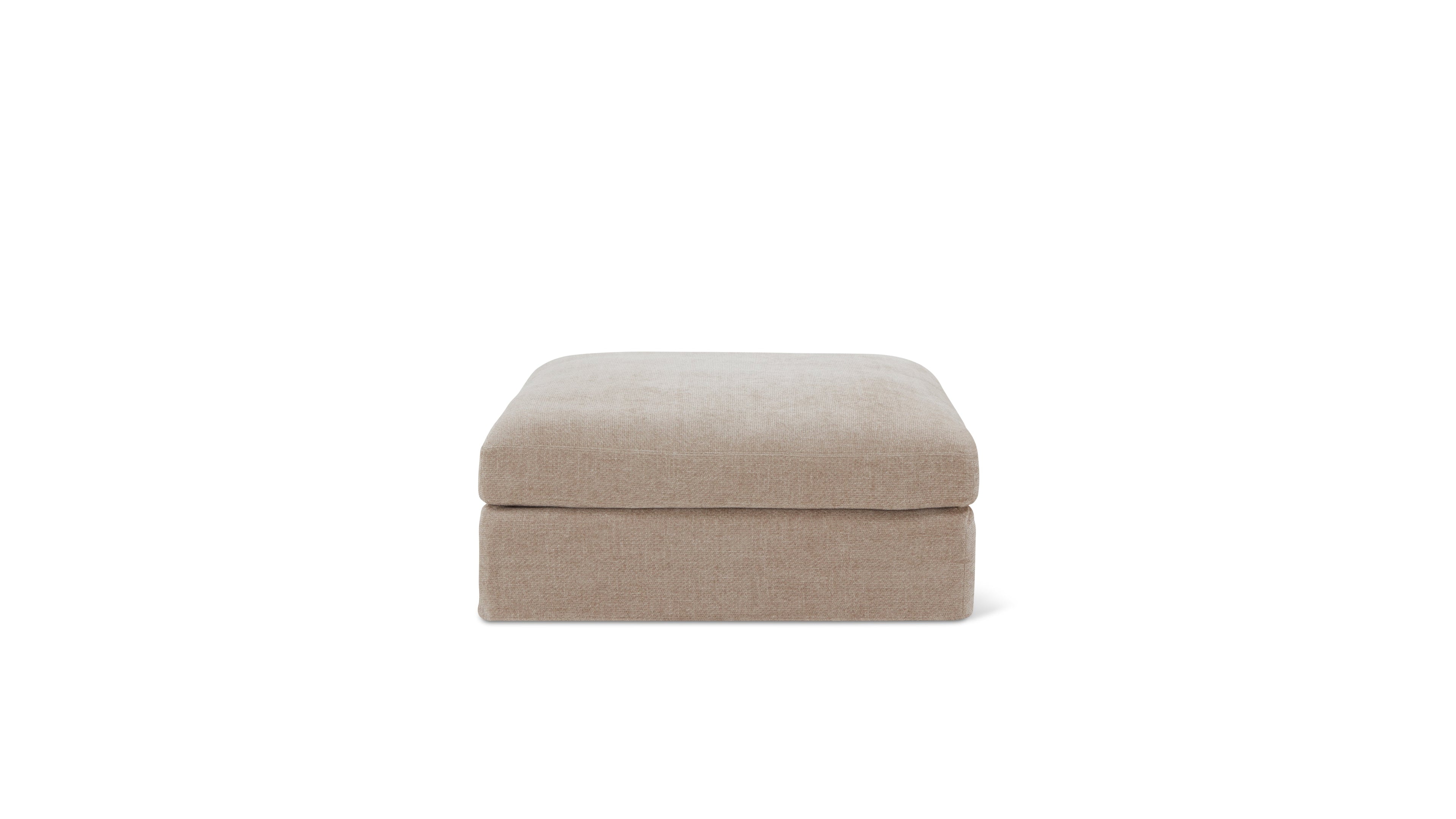 Pouf Get Together™, grand modèle, couleur champagne