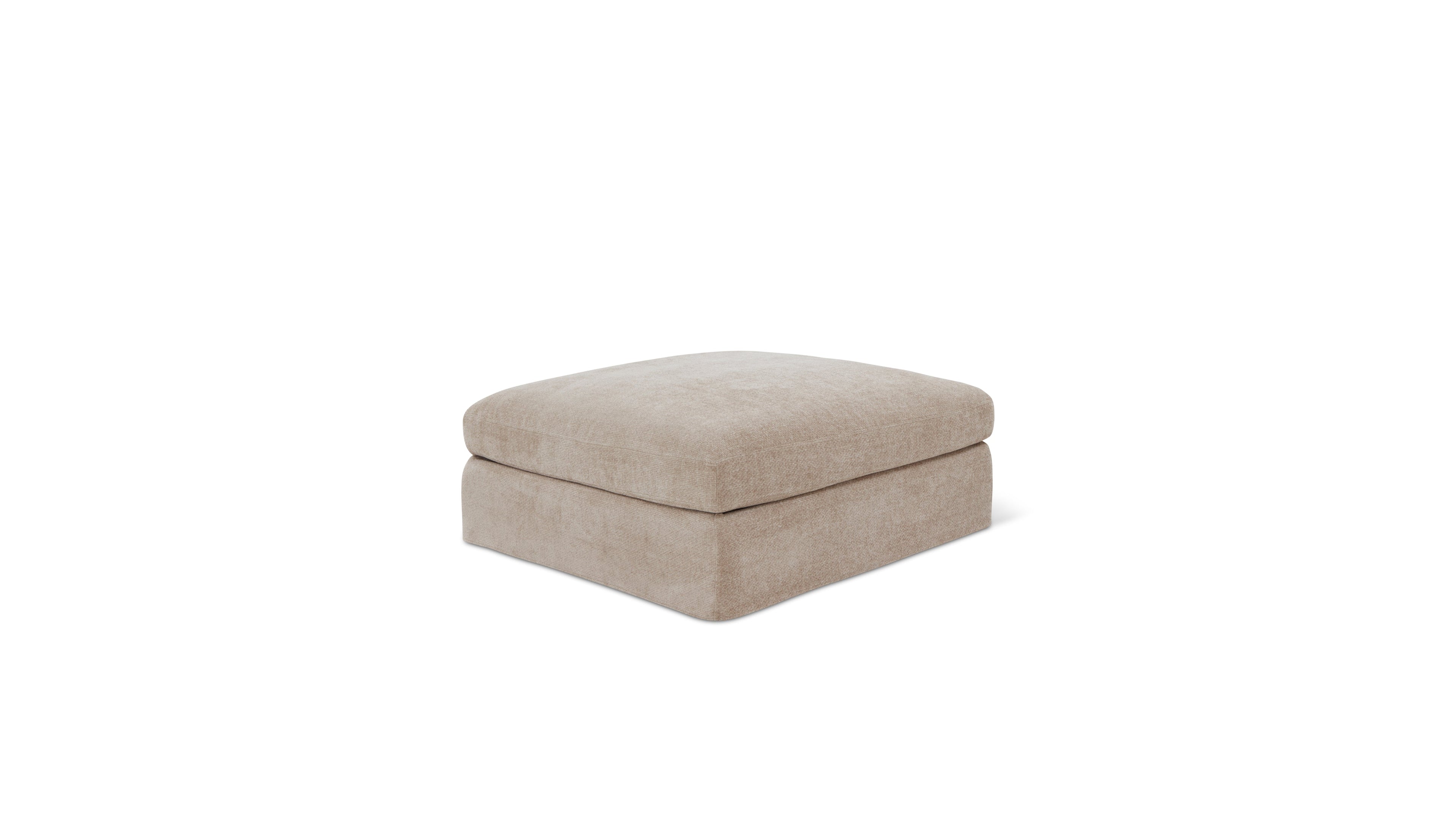 Pouf Get Together™, grand modèle, couleur champagne