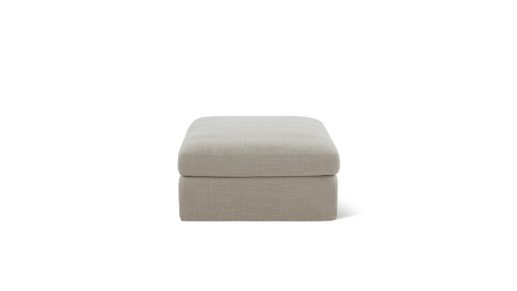Pouf Get Together™, modèle standard, couleur galet clair