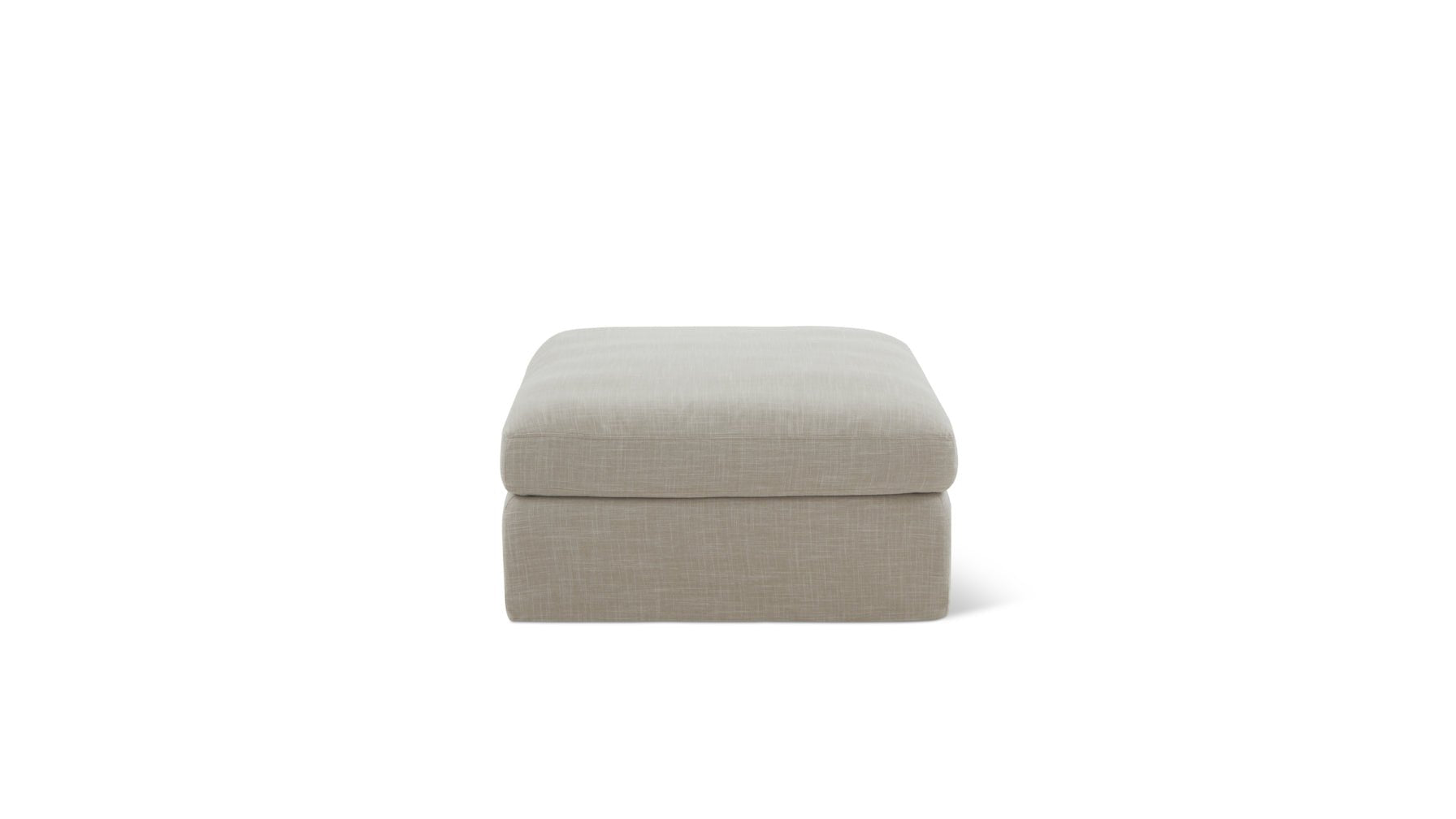 Pouf Get Together™, modèle standard, couleur galet clair