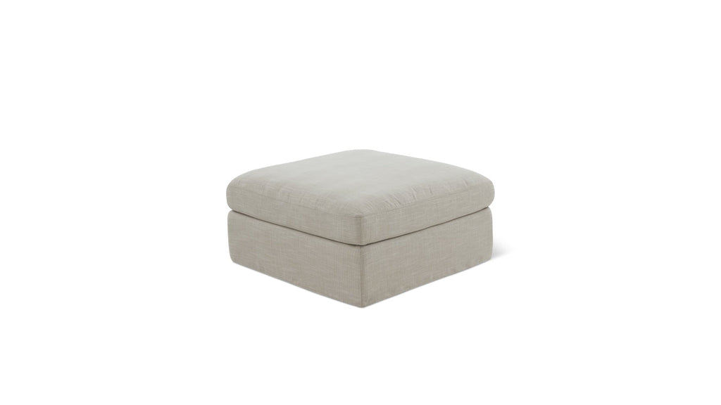 Pouf Get Together™, modèle standard, couleur galet clair
