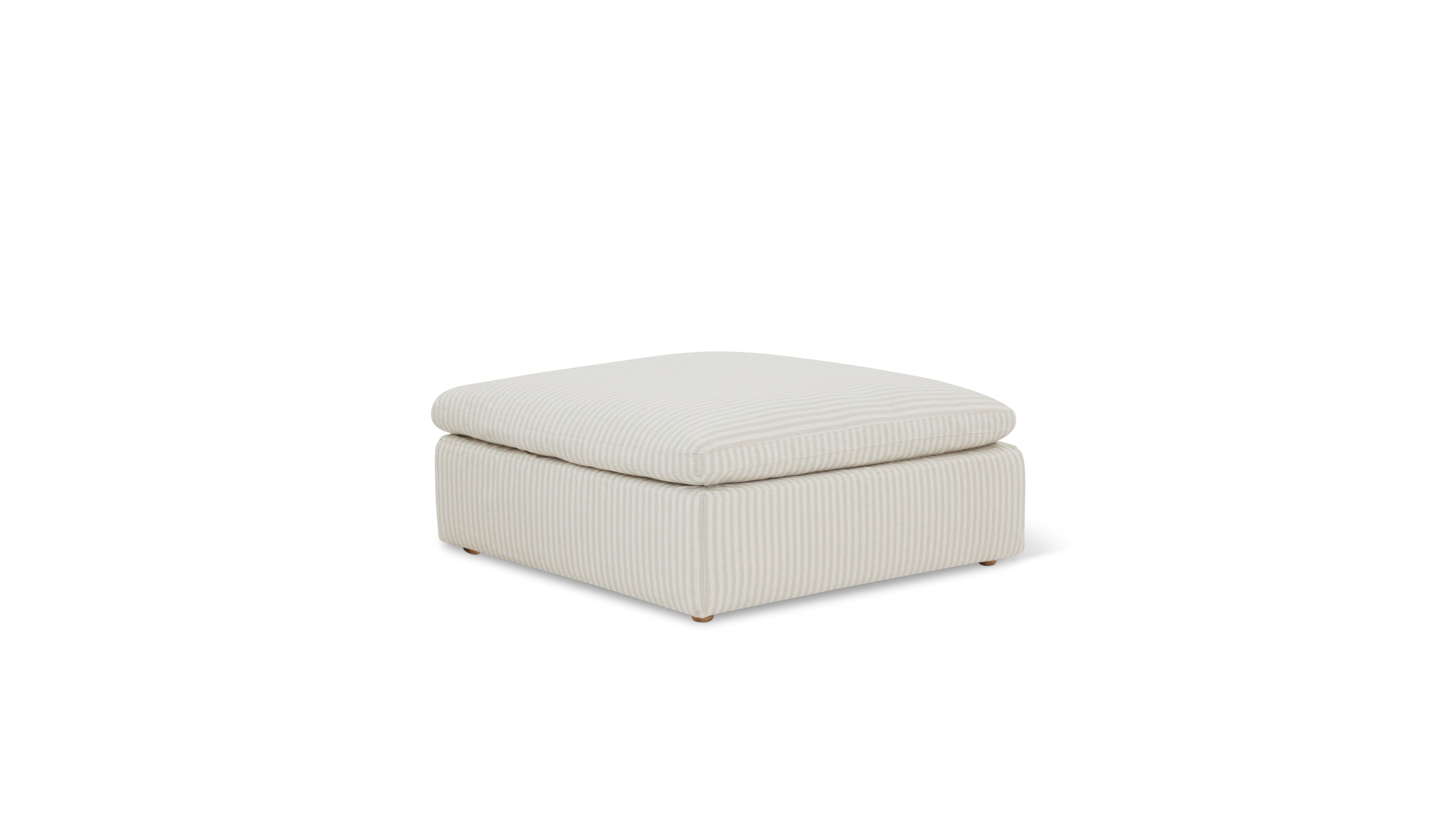 Pouf Movie Night™, grand modèle, rayures Newport