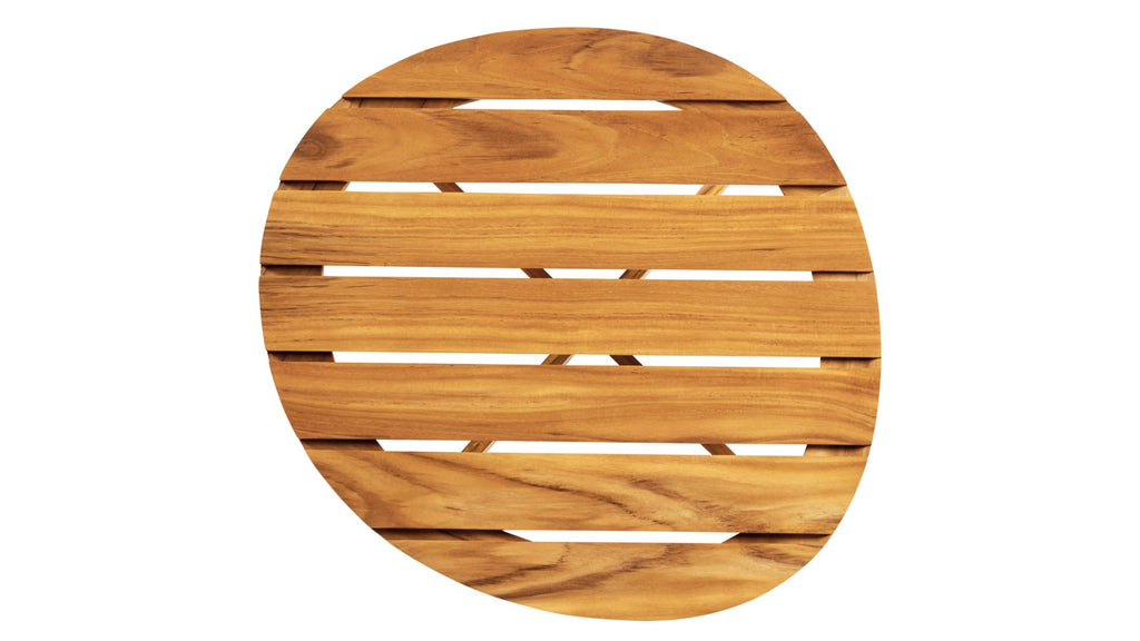 Table basse d'extérieur Table Talk, petite, en teck