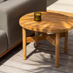 Table basse d'extérieur Table Talk, petite, en teck