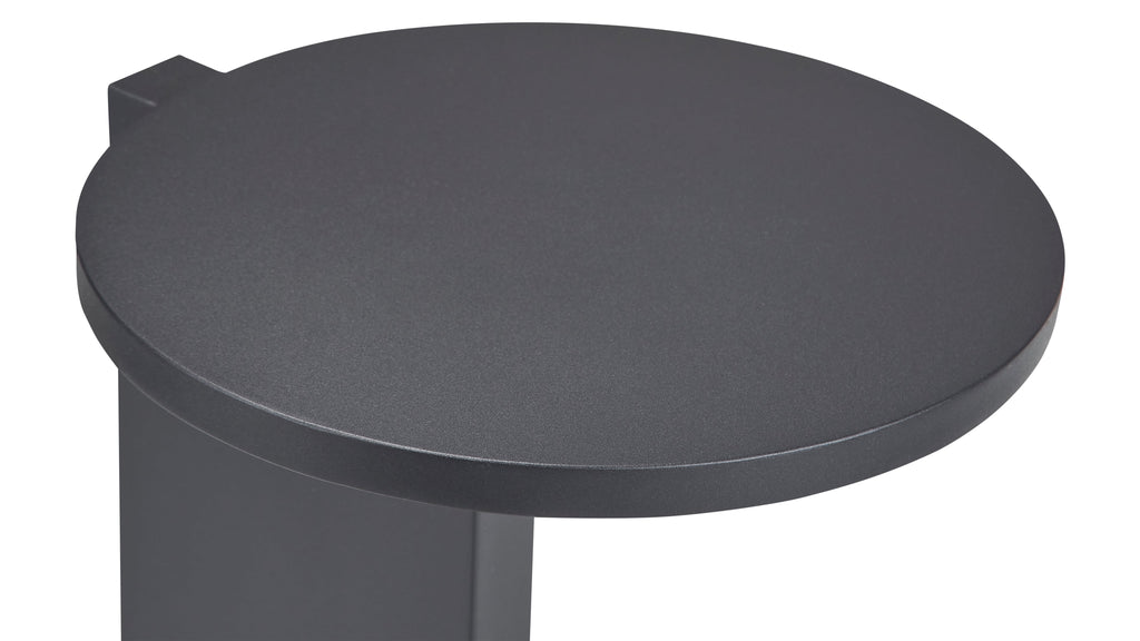 Table d'extérieur By Your Side, métal noir