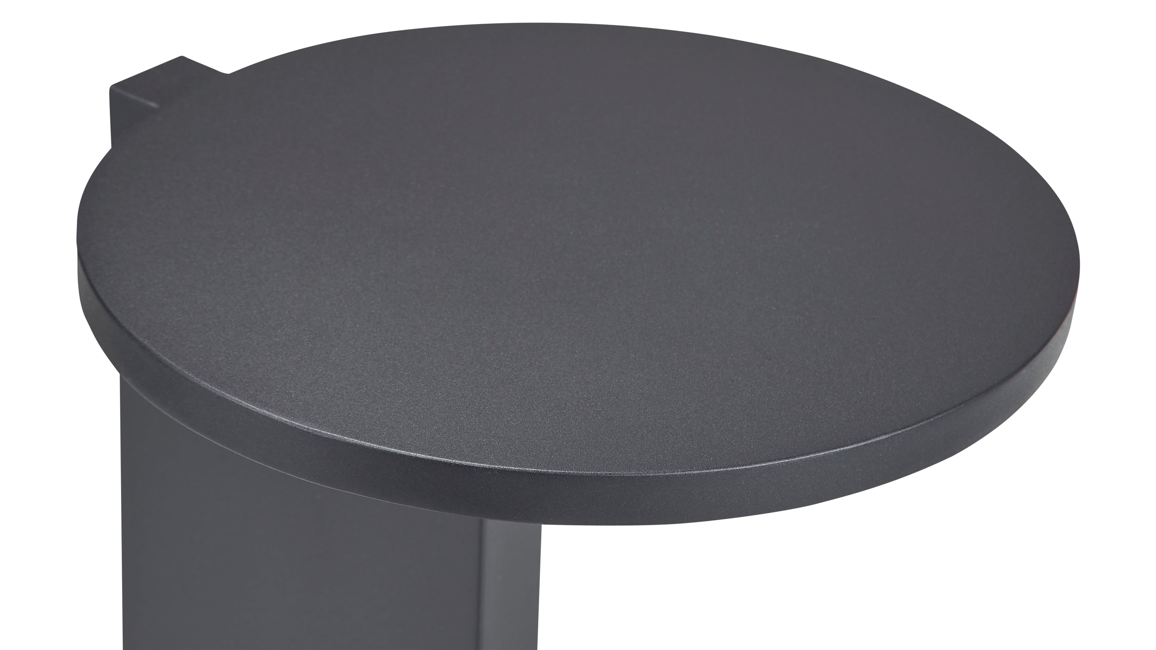 Table d'extérieur By Your Side, métal noir