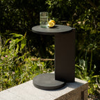 Table d'extérieur By Your Side, métal noir