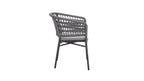 Chaises de jardin Take It Easy (lot de deux), couleur granit