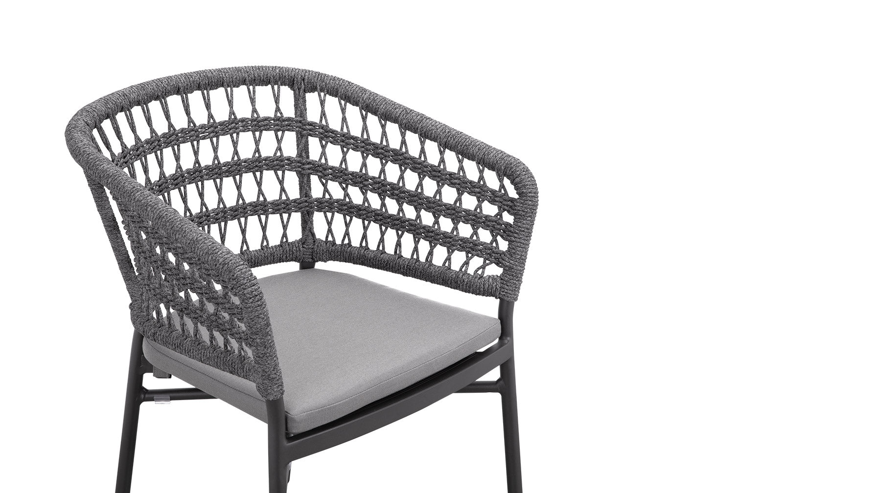 Chaises de jardin Take It Easy (lot de deux), couleur granit