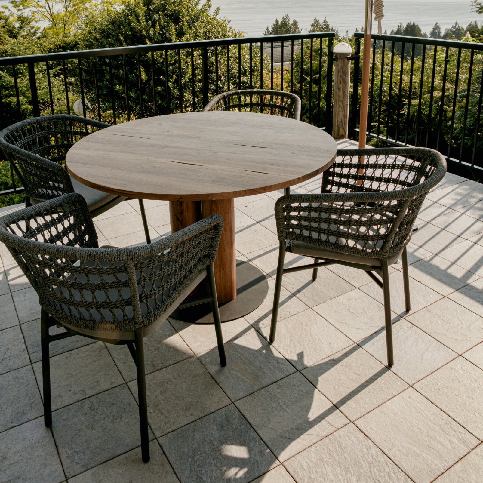 Chaises de jardin Take It Easy (lot de deux), couleur granit