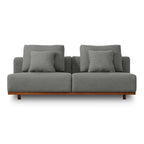 Canapé d'extérieur Sunny Days, 2 places, couleur poivre