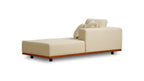 Chaise longue d'extérieur Sunny Days, orientée à droite, couleur sable