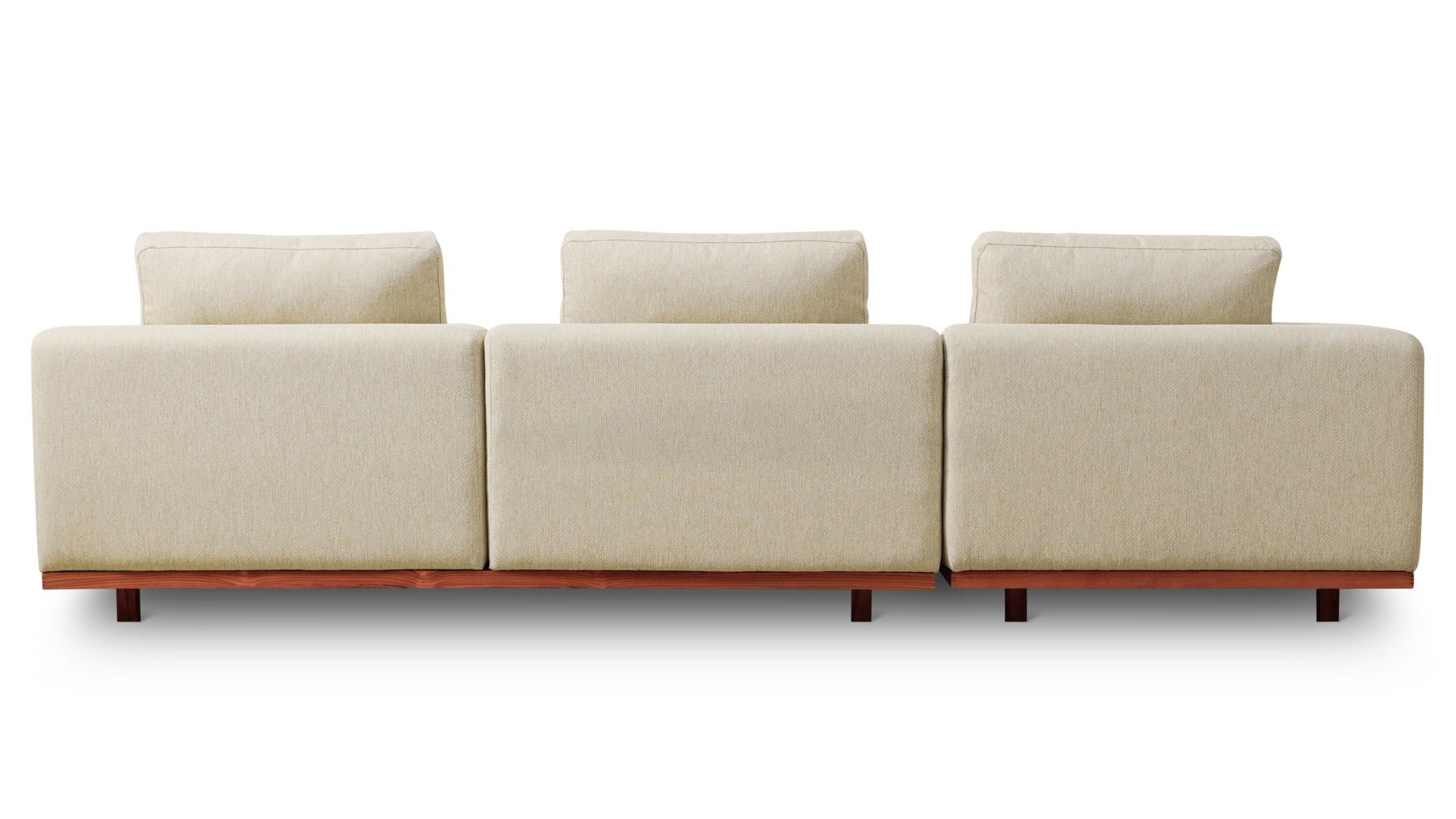 Canapé d'angle d'extérieur Sunny Days, orientation gauche, couleur sable