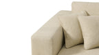 Canapé d'angle d'extérieur Sunny Days, orientation gauche, couleur sable