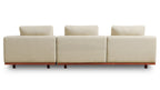 Canapé d'angle d'extérieur Sunny Days, orientation droite, couleur sable