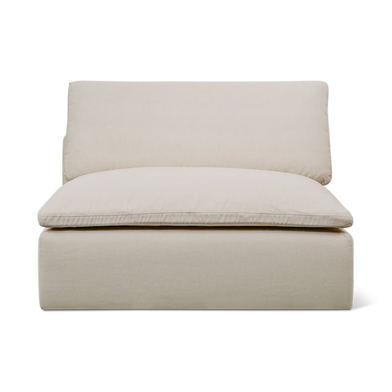 Fauteuil d'extérieur sans accoudoirs Movie Night™, grand modèle, ivoire