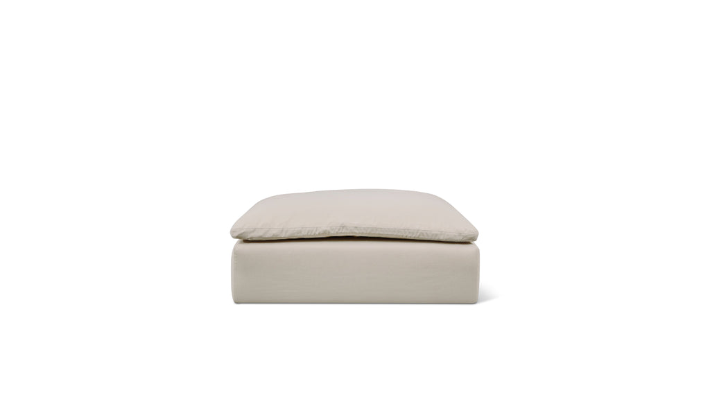 Pouf d'extérieur Movie Night™, grand modèle, ivoire