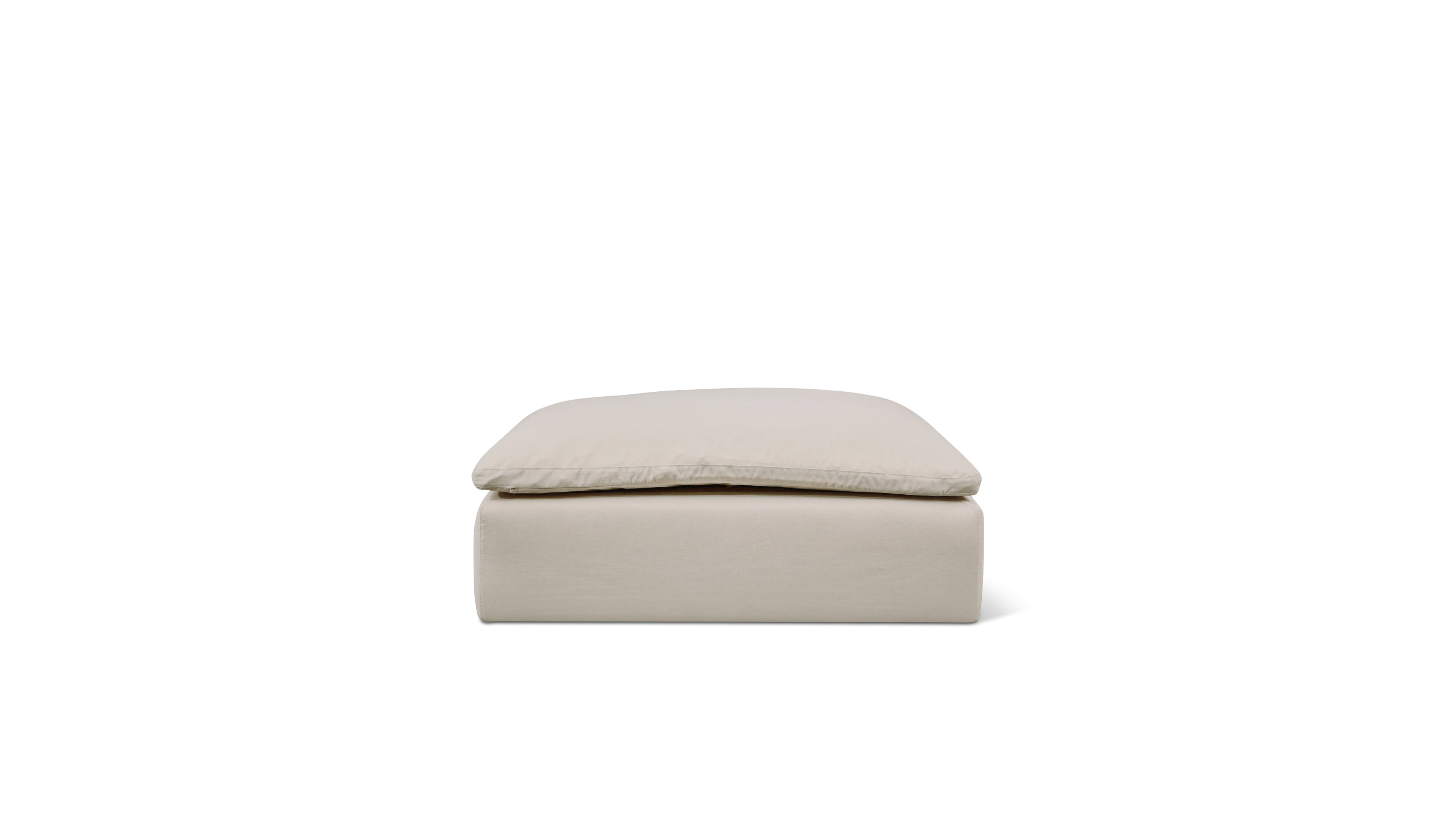 Pouf d'extérieur Movie Night™, grand modèle, ivoire