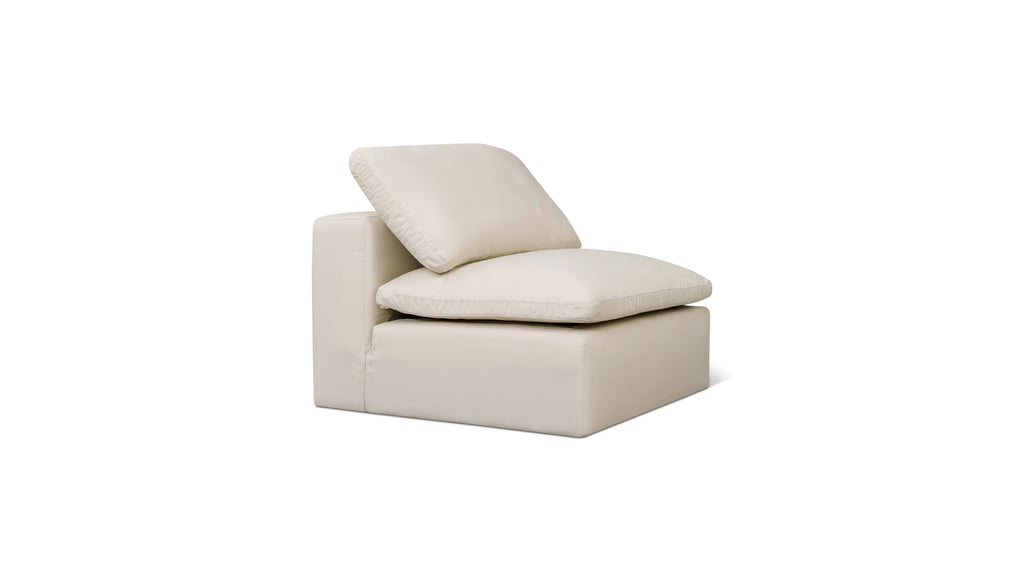Fauteuil d'extérieur sans accoudoirs Movie Night™, modèle standard, couleur ivoire