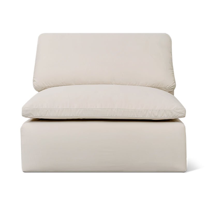 Fauteuil d'extérieur sans accoudoirs Movie Night™, modèle standard, couleur ivoire