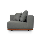 Fauteuil d'angle d'extérieur Sunny Days, couleur poivre