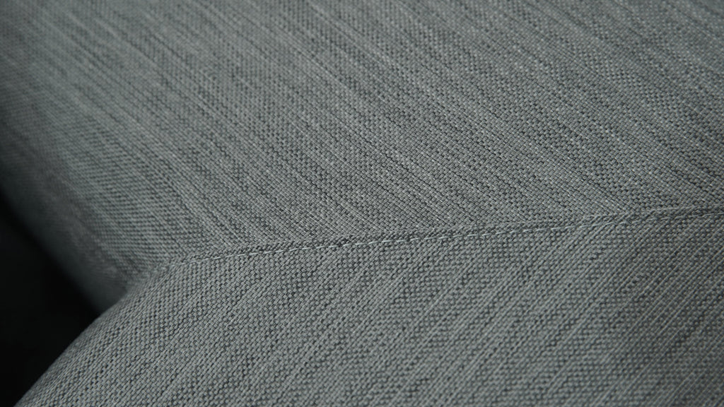 Canapé d'extérieur modulaire 2 pièces Sunny Days, couleur poivre