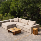 Canapé d'angle modulaire 4 pièces Movie Night™ pour extérieur, standard, désert