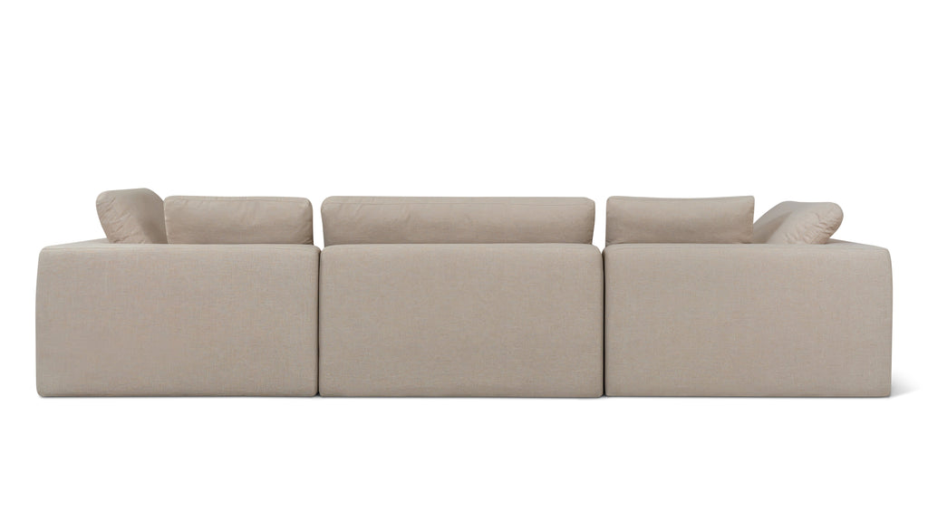 Canapé d'extérieur modulaire 3 pièces Movie Night™, grand modèle, désert