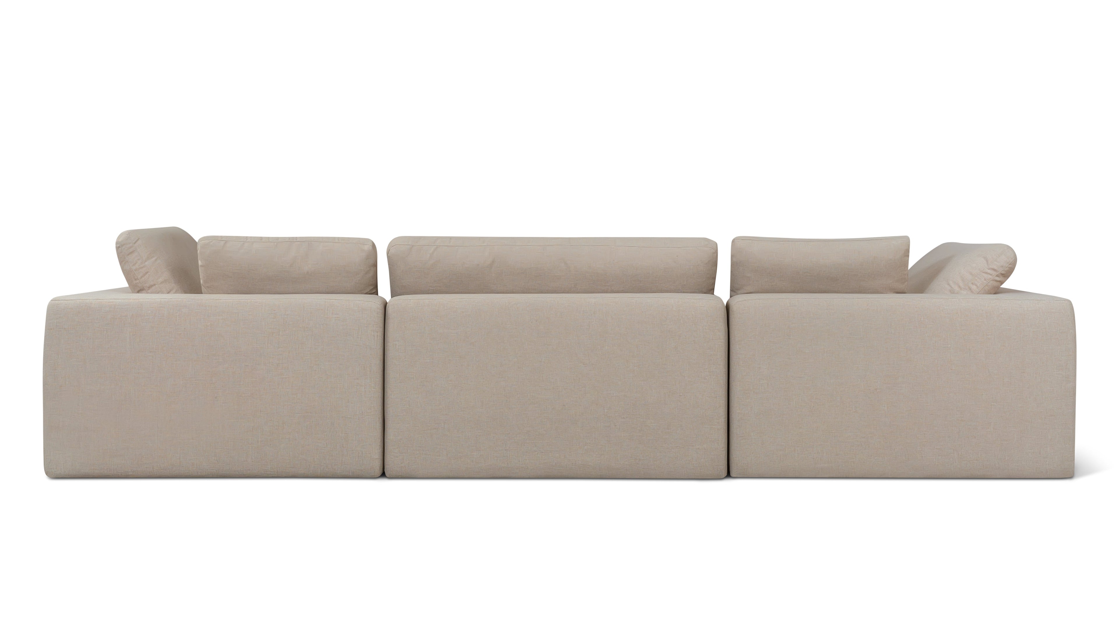 Canapé d'extérieur modulaire 3 pièces Movie Night™, grand modèle, désert