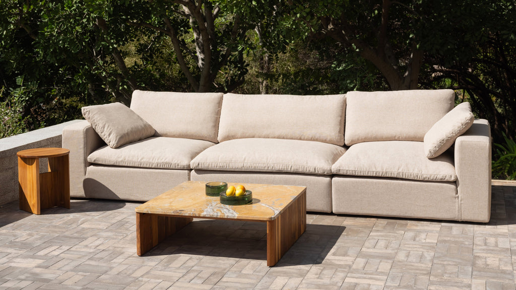 Canapé d'extérieur modulaire 3 pièces Movie Night™, Standard, Désert