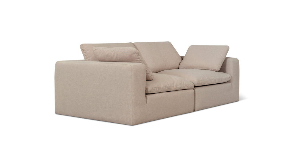 Canapé d'extérieur modulaire 2 pièces Movie Night™, grand modèle, désert