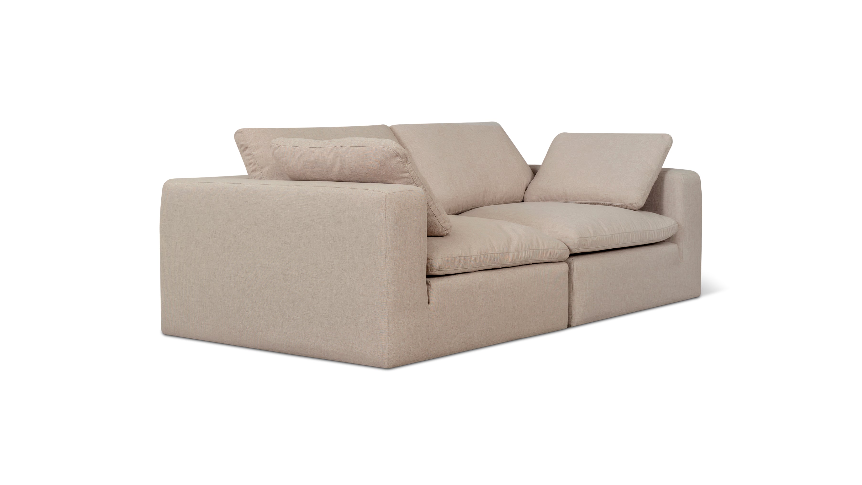 Canapé d'extérieur modulaire 2 pièces Movie Night™, grand modèle, désert