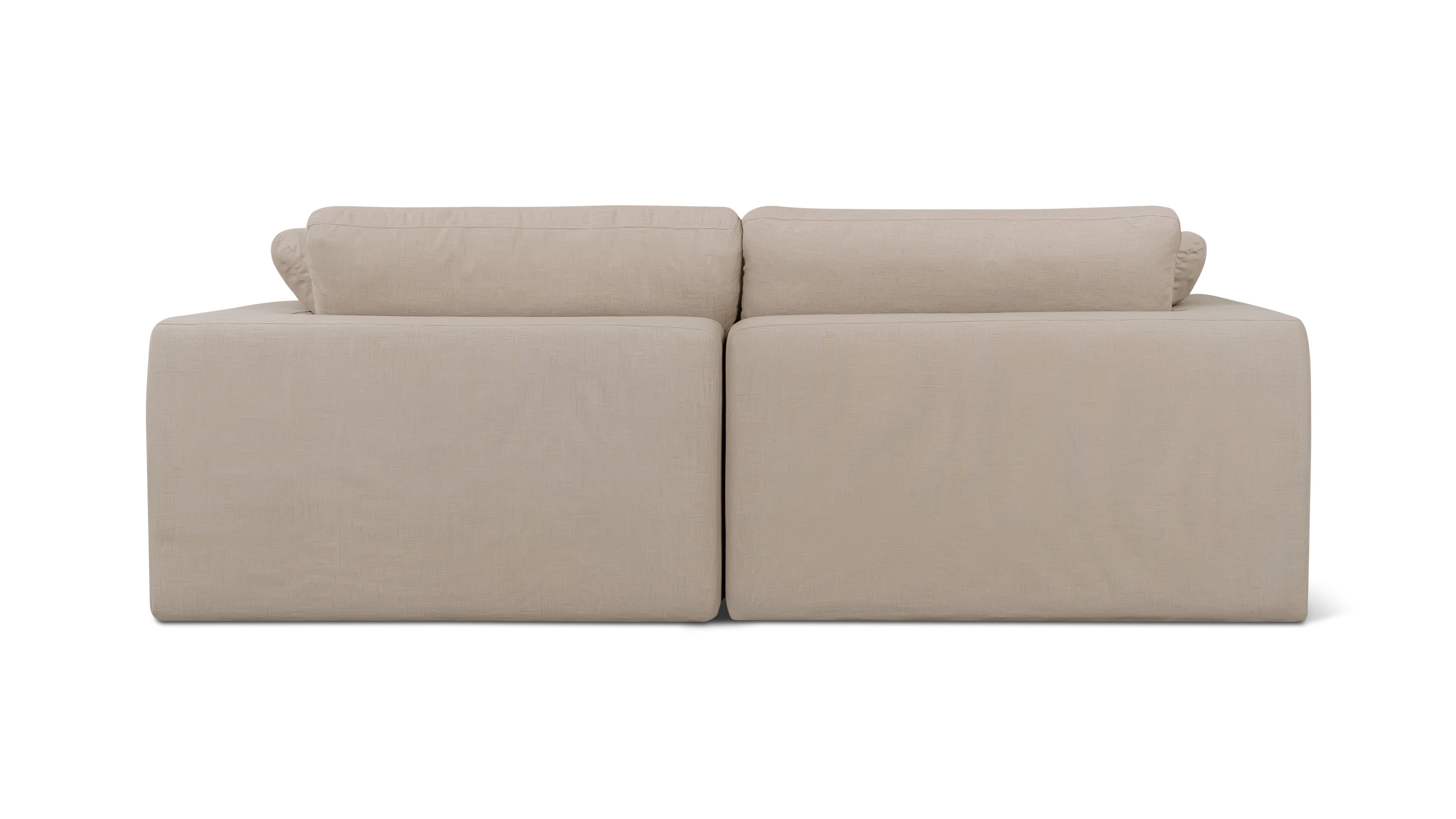 Canapé d'extérieur modulaire 2 pièces Movie Night™, grand modèle, désert