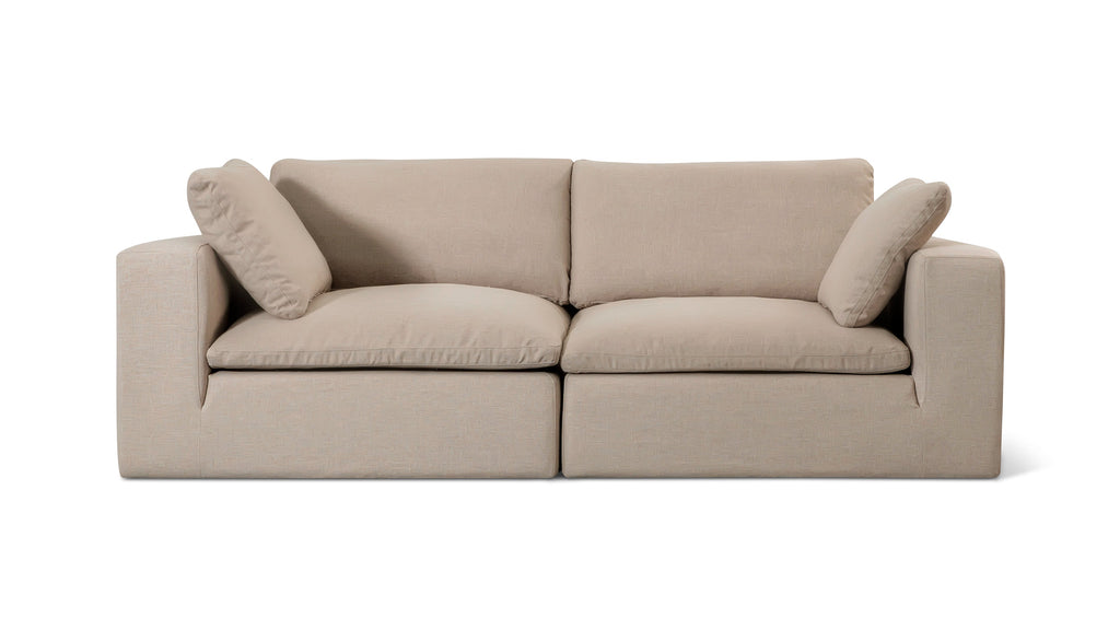 Canapé d'extérieur modulaire 2 pièces Movie Night™, grand modèle, désert