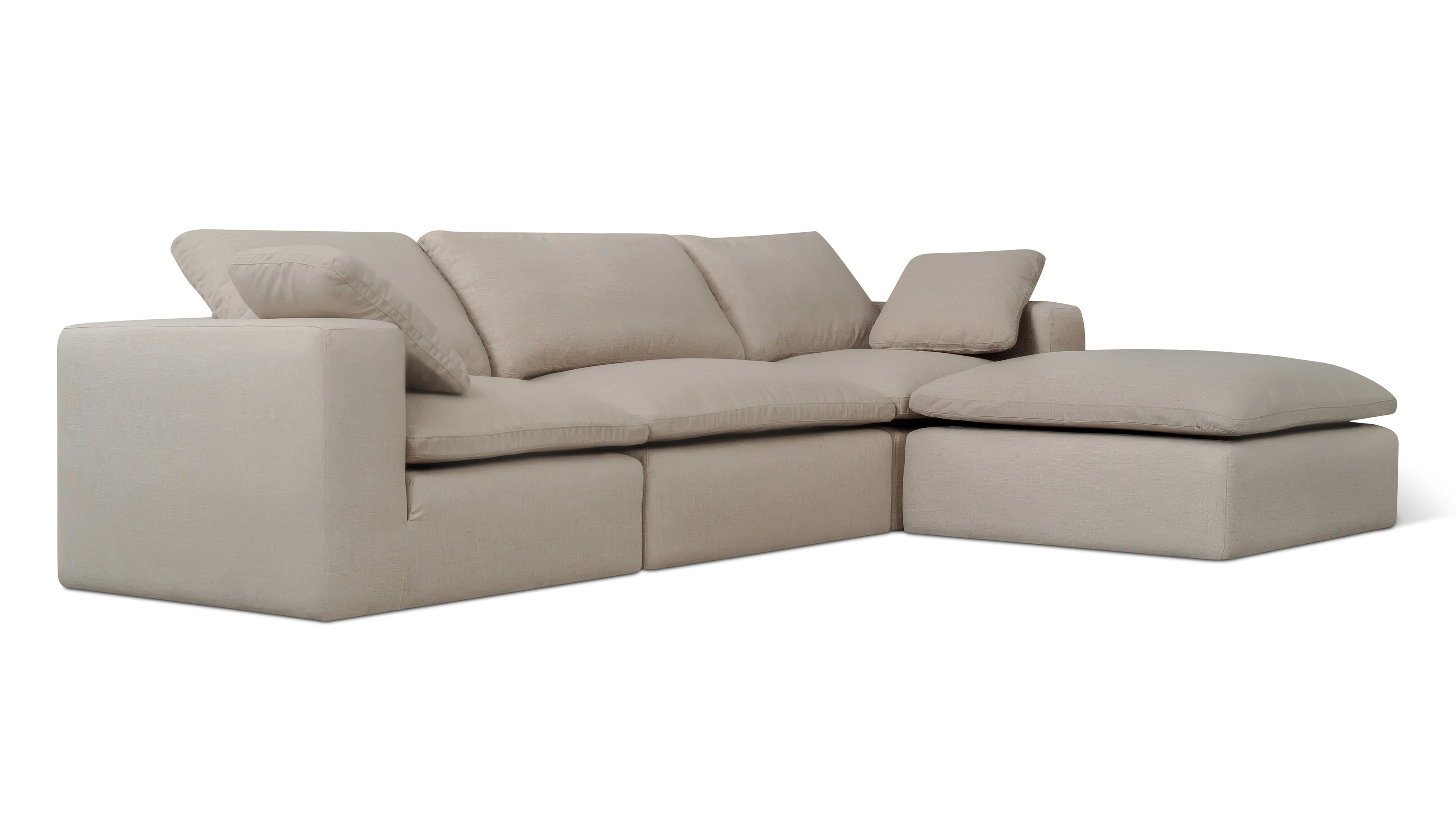 Canapé d'angle modulaire 4 pièces Movie Night™ pour extérieur, standard, désert