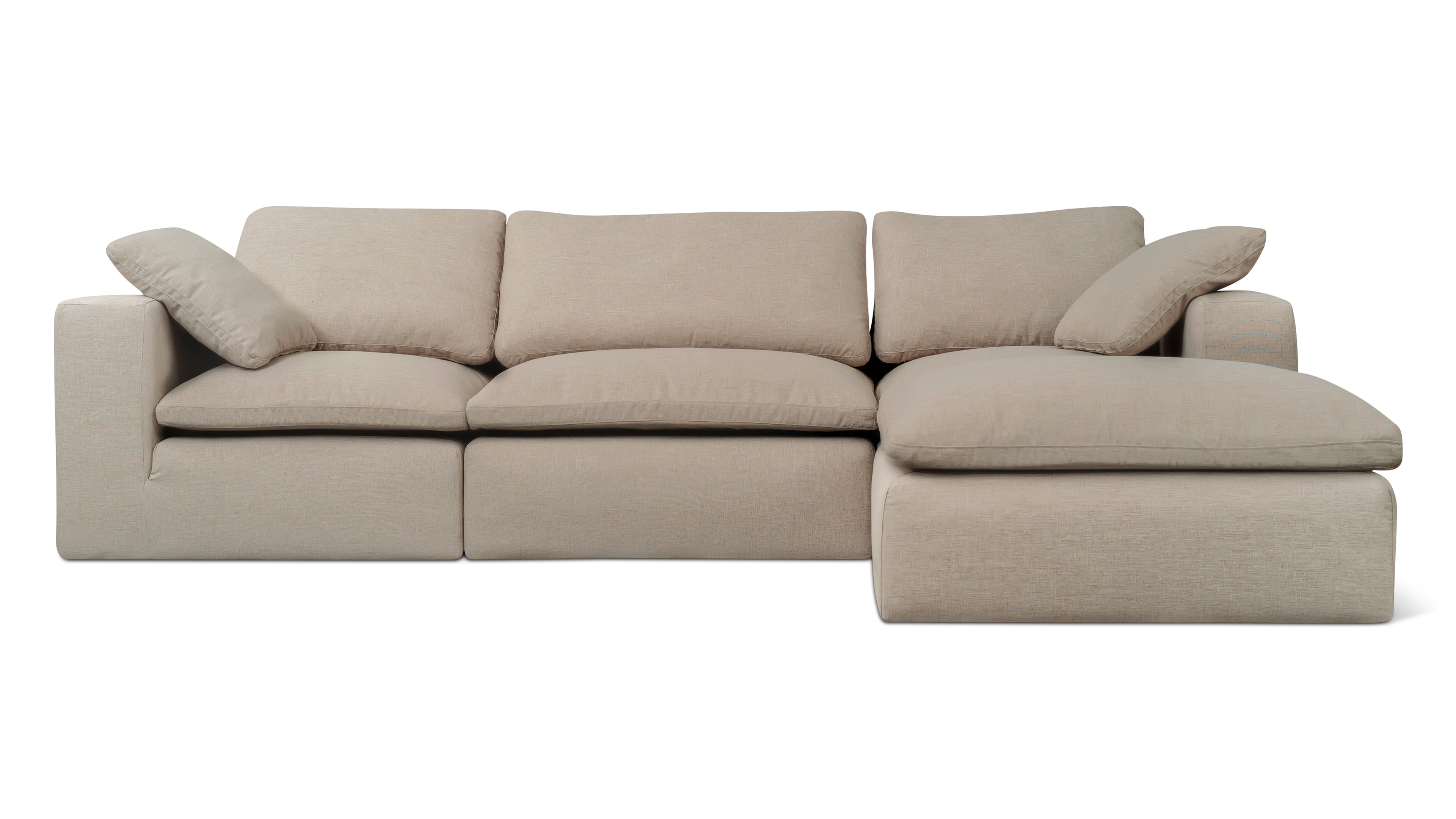 Canapé d'angle modulaire 4 pièces Movie Night™ pour extérieur, standard, désert