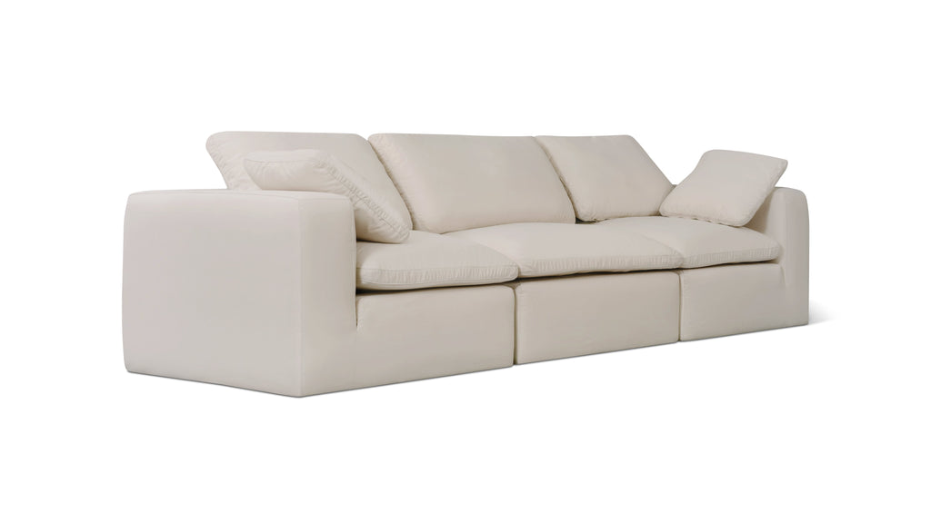 Canapé d'extérieur modulable 3 pièces Movie Night™, standard, ivoire