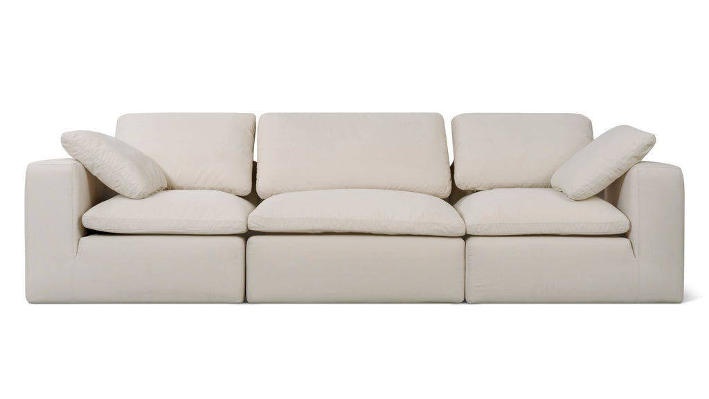 Canapé d'extérieur modulable 3 pièces Movie Night™, standard, ivoire