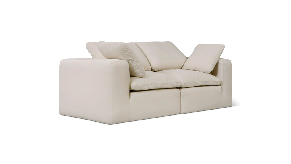 Canapé d'extérieur modulaire 2 pièces Movie Night™, standard, ivoire