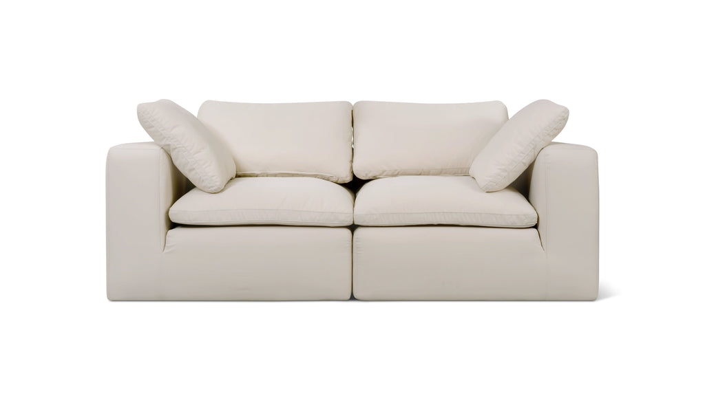 Canapé d'extérieur modulaire 2 pièces Movie Night™, standard, ivoire