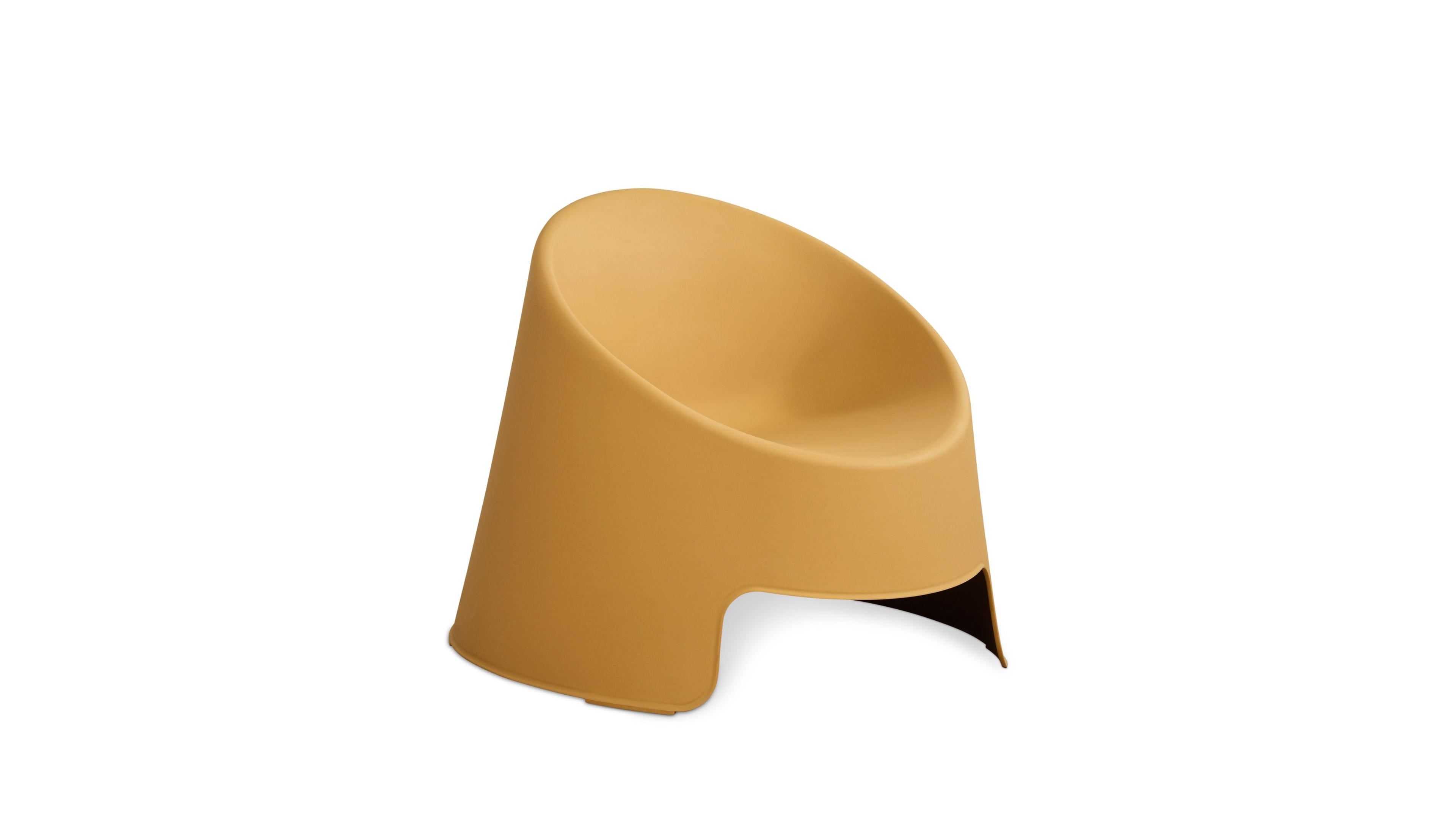 Ensemble de quatre chaises longues d'extérieur Inner Circle citron