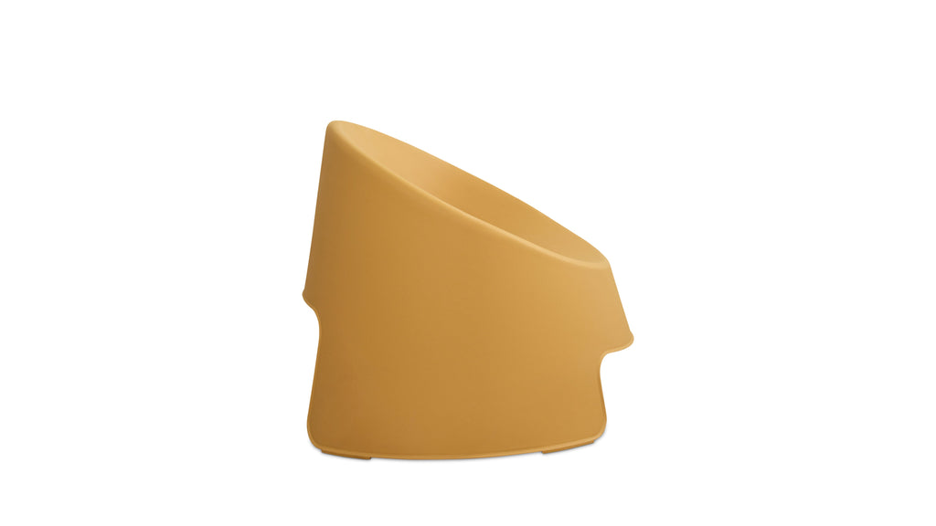 Ensemble de quatre chaises longues d'extérieur Inner Circle citron