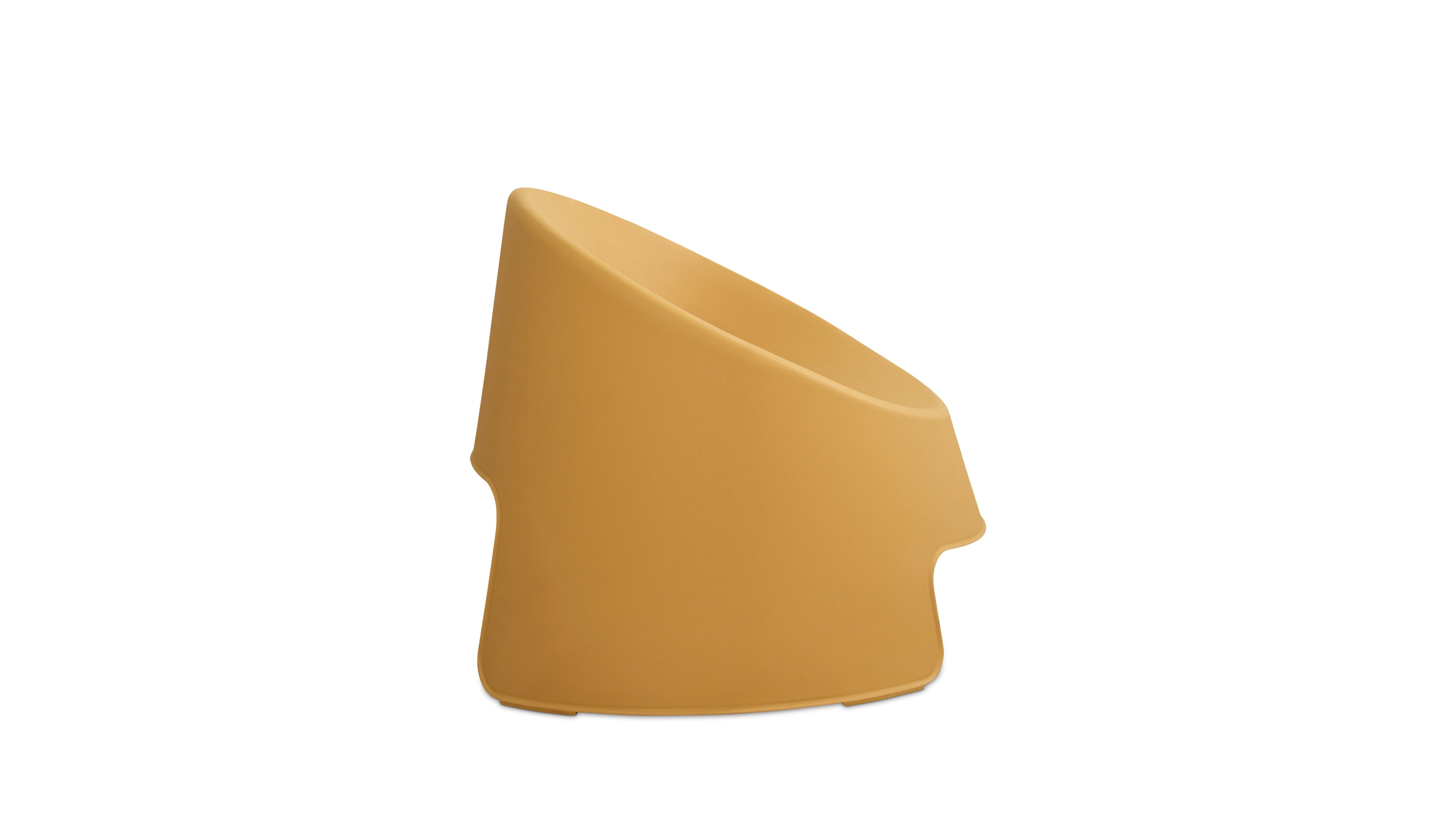 Ensemble de quatre chaises longues d'extérieur Inner Circle citron