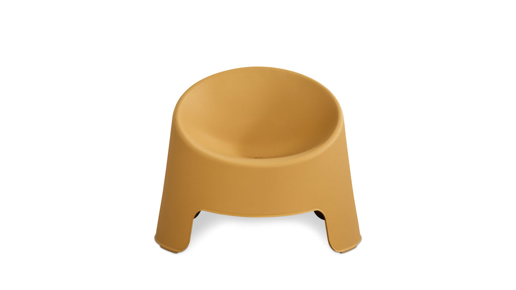 Ensemble de quatre chaises longues d'extérieur Inner Circle citron