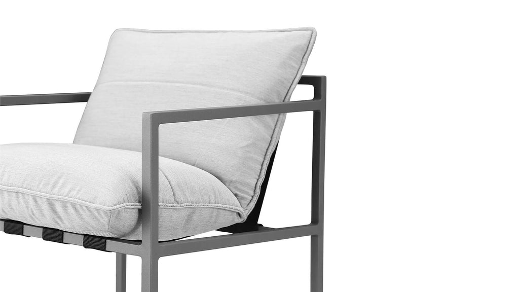 Chaise de jardin Come To Rest, couleur coquillage